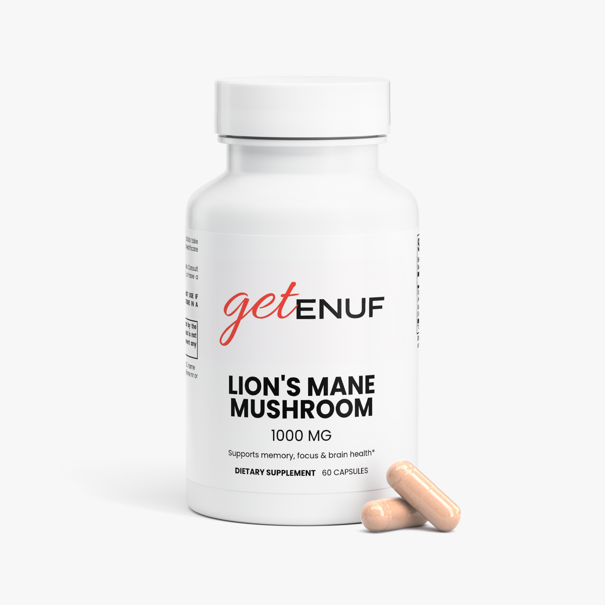 getENUF Lion's Mane Mushroom