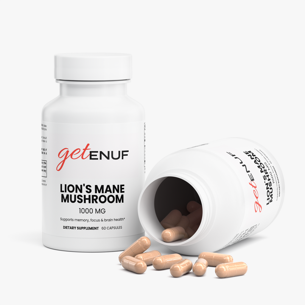 getENUF Lion's Mane Mushroom